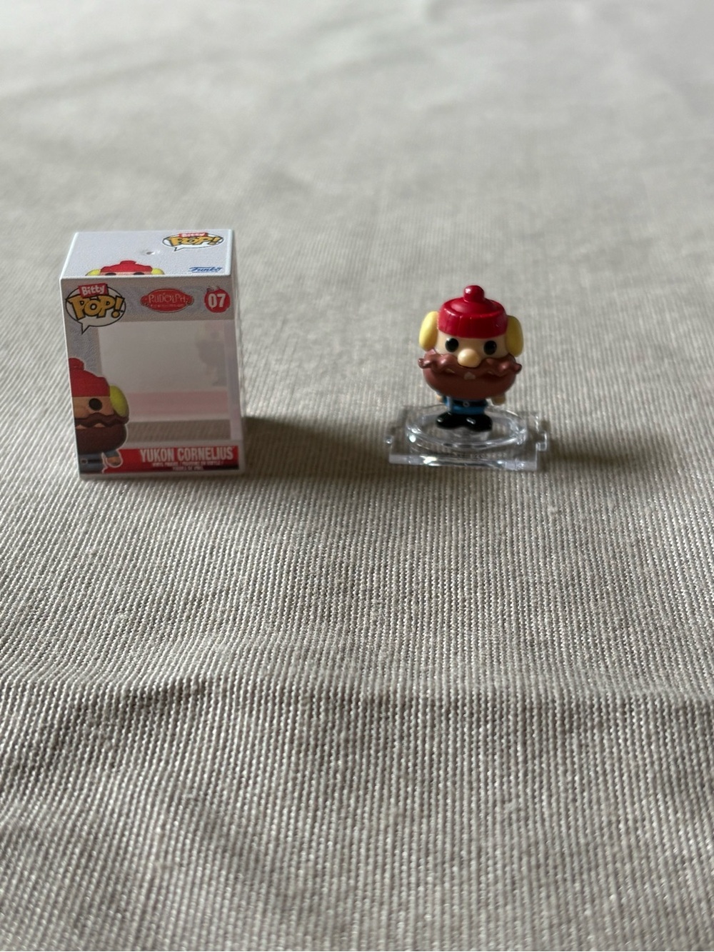 Bitty Pop! Pocket Yukon Cornelius Mini Figure - 1 inch figure